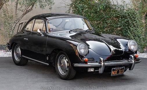 Porsche 356SC in Los angeles, ca 1