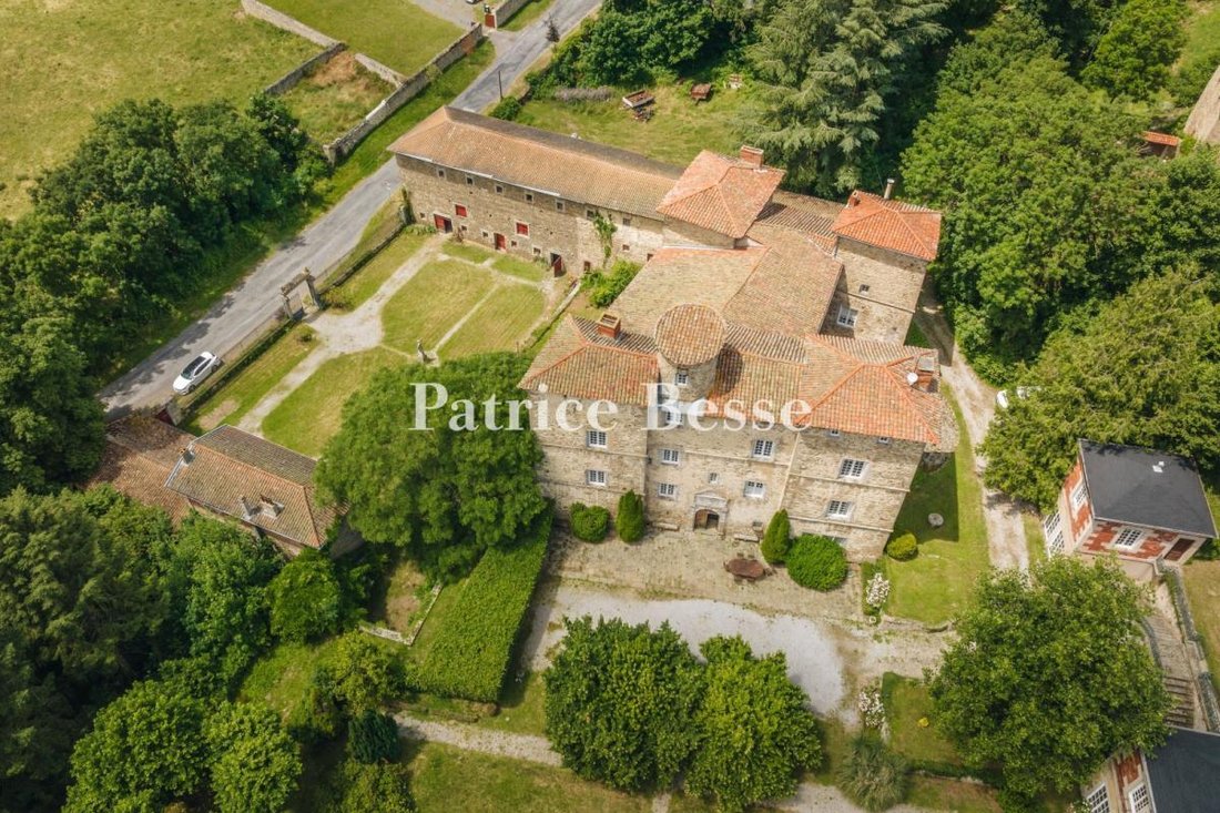 Château des Lumières: A 16th-Century Golden Dream in Forez’s Embrace
