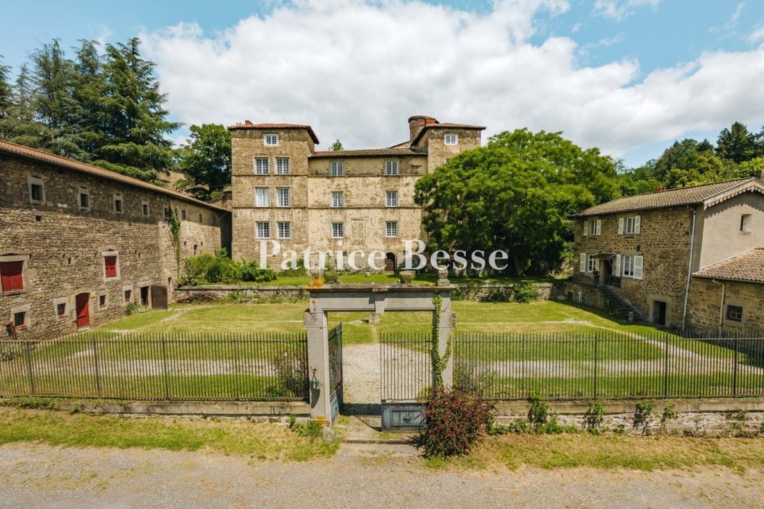 Château des Lumières: A 16th-Century Golden Dream in Forez’s Embrace