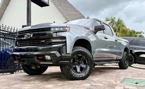 2019 Chevrolet Silverado 1500 Crew Cab LT Trail Boss Pickup 4D 5 3/4 ft in Tampa, FL, United States 1