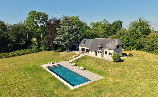 House in Glanville, Normandy, France 1