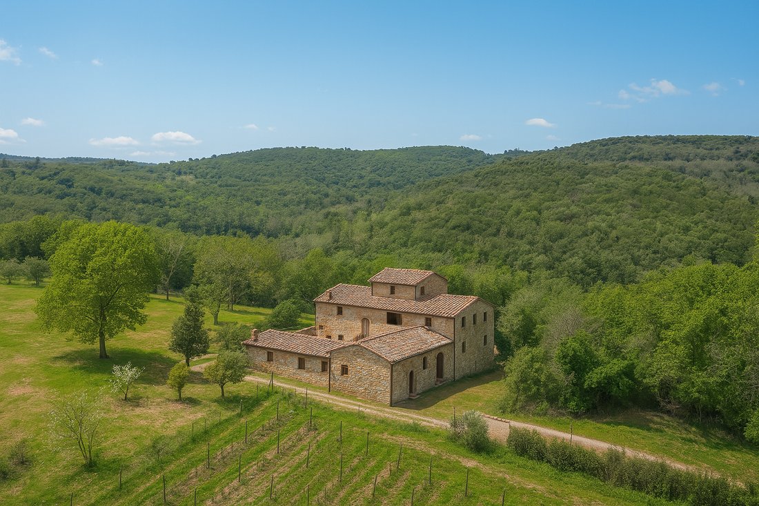 Maisons de campagne à Castelnuovo Berardenga, Toscane, Italie 2 - 15919230