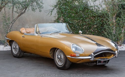 Jaguar XKE in Los angeles, ca 1