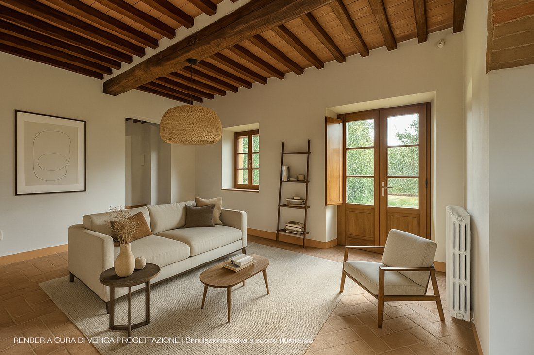 Maisons de campagne à Castelnuovo Berardenga, Toscane, Italie 5 - 15919230