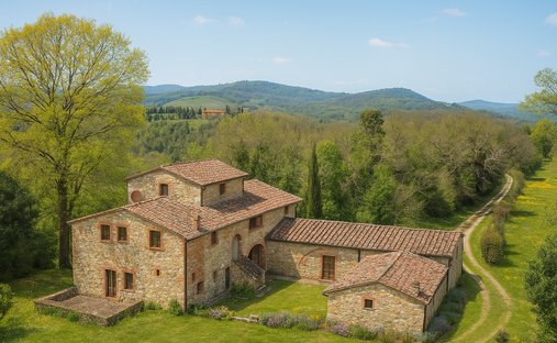 Country House in Castelnuovo Berardenga, Tuscany, Italy 1