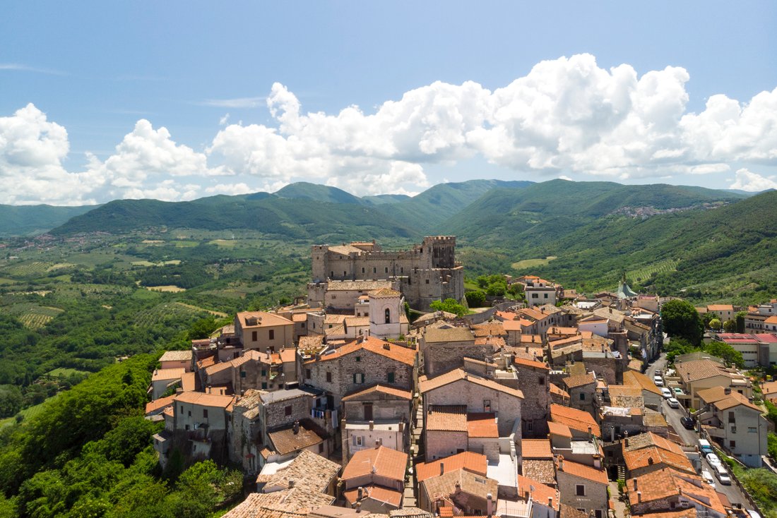 A Crown of Stone & Light: Rome’s Timeless Castle Haven in Nerola