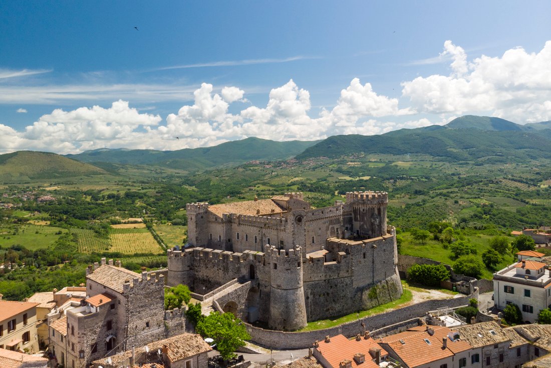 A Crown of Stone & Light: Rome’s Timeless Castle Haven in Nerola