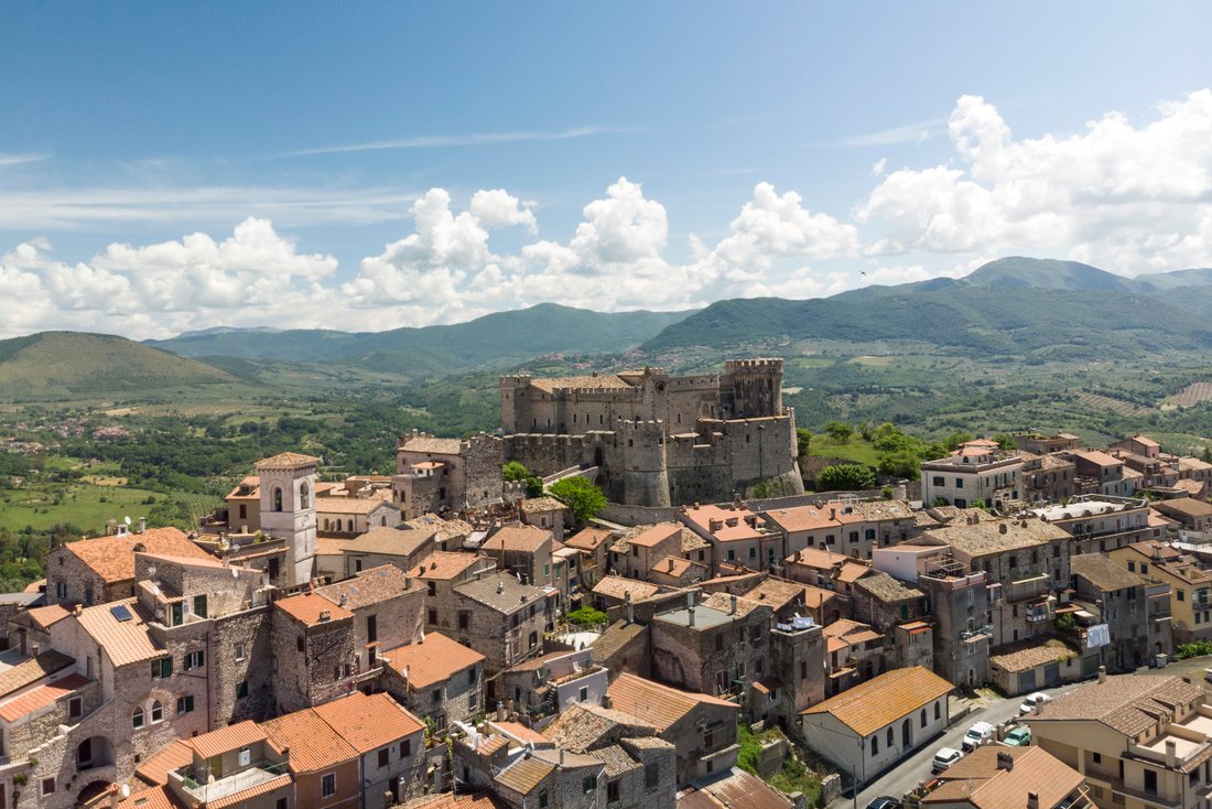 A Crown of Stone & Light: Rome’s Timeless Castle Haven in Nerola