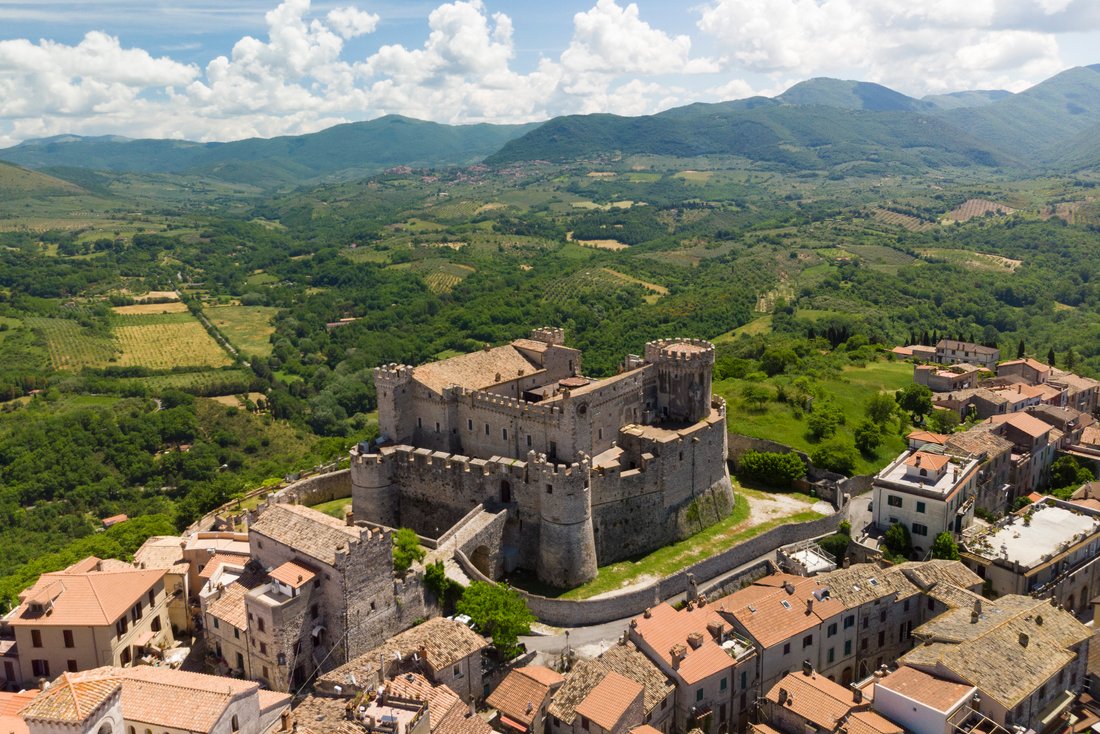A Crown of Stone & Light: Rome’s Timeless Castle Haven in Nerola