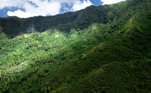 Land in Hiva Oa, Marquesas Islands, French Polynesia 1