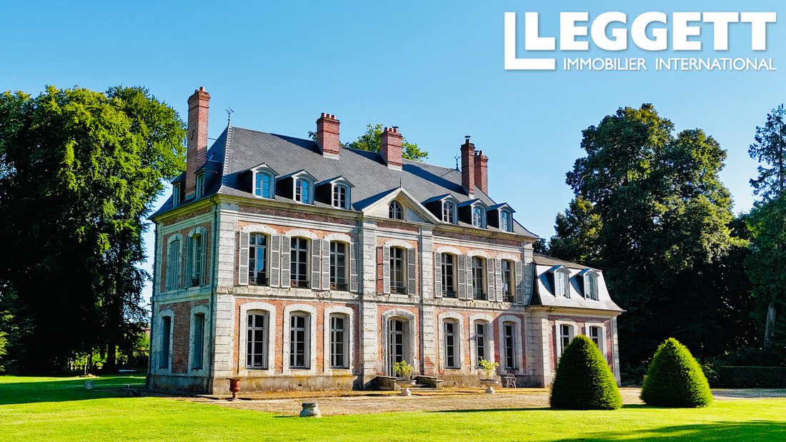 Whispers of 1742: A Normandy Château Crowned by Giant Sequoias