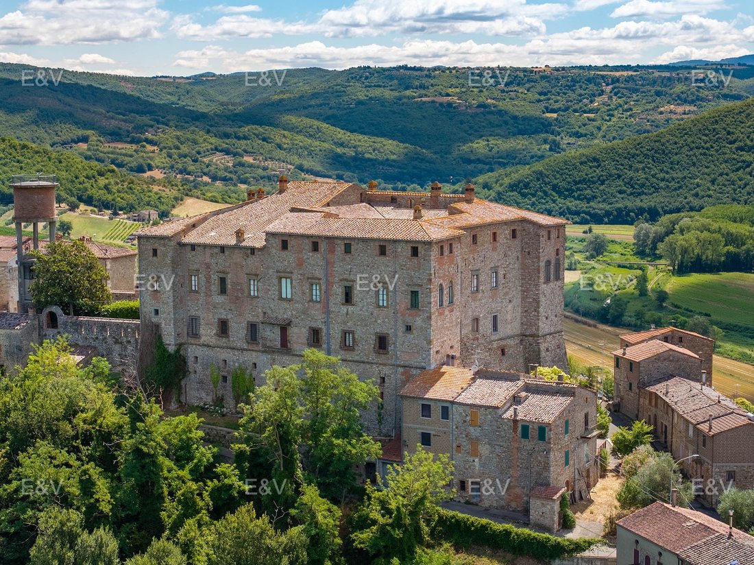 Millennial Castle In Umbria In Fabro, Umbria, Italy For Sale