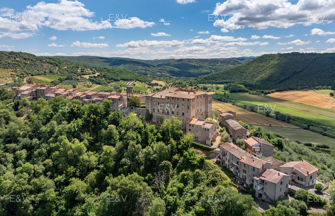 Millennial Castle In Umbria In Fabro, Umbria, Italy For Sale