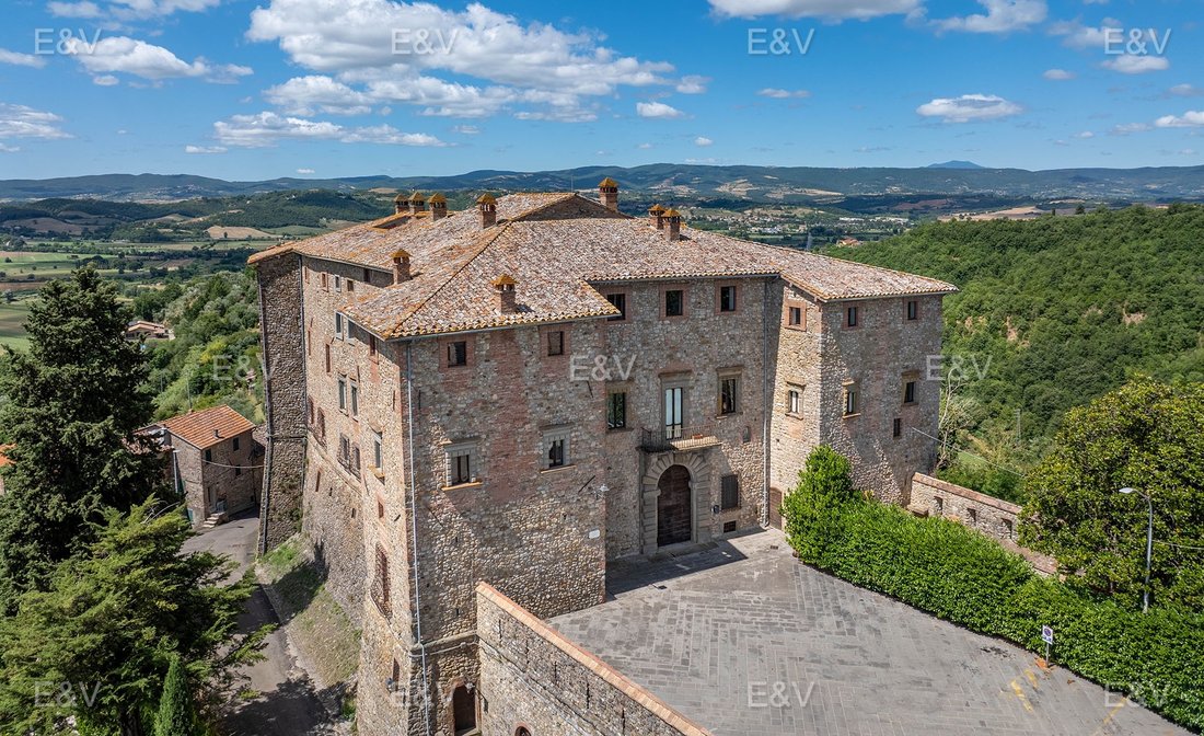 Millennial Castle In Umbria In Fabro, Umbria, Italy For Sale
