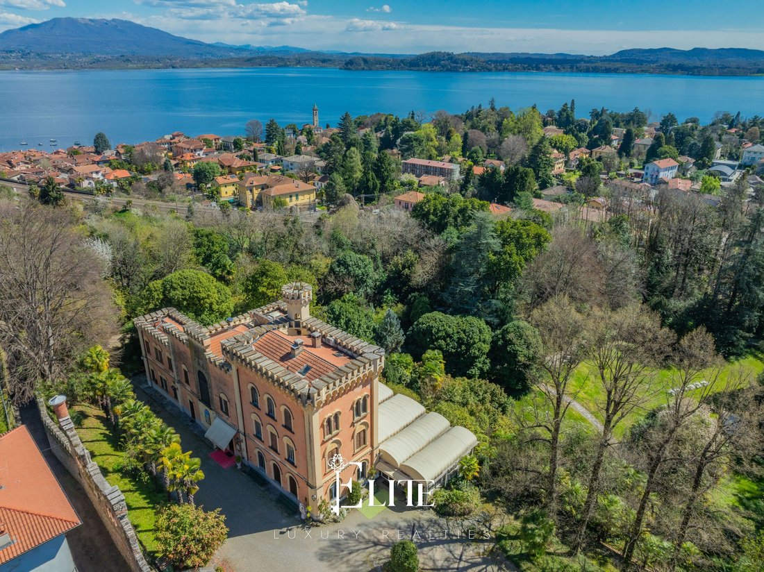 Whispers of Nobility: A Lakeside Castle in Piedmont’s Golden Light