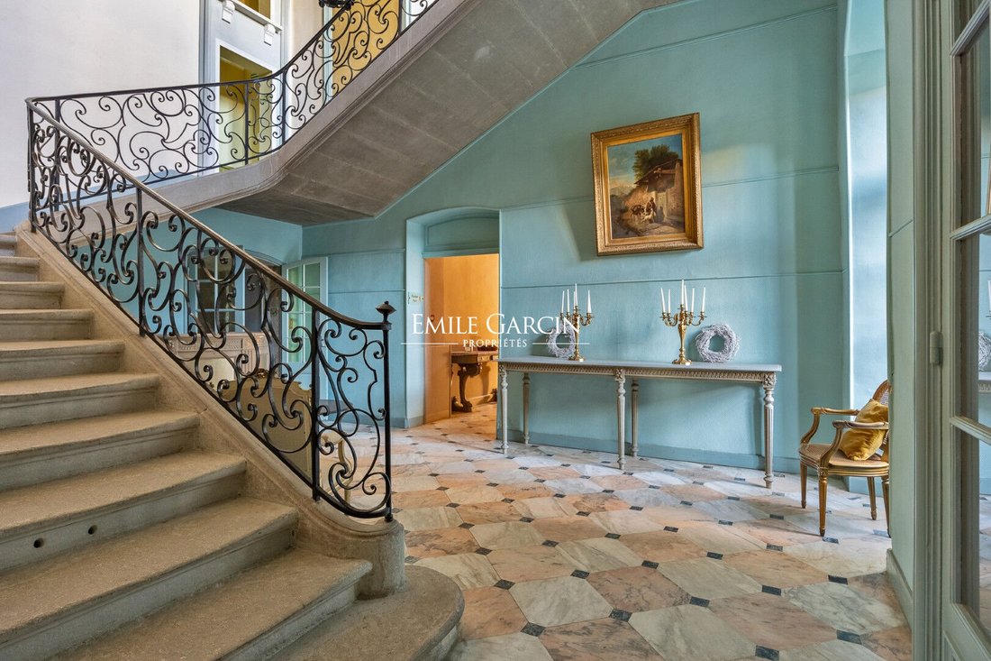 A Crown of Stone & Light: 25-Bedroom Château Over Provençal Vineyards