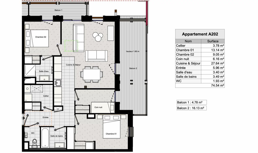 Apartment in Morillon, Auvergne-Rhône-Alpes, France 1 - 15919555