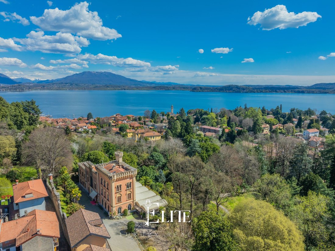 Whispers of Nobility: A Lakeside Castle in Piedmont’s Golden Light