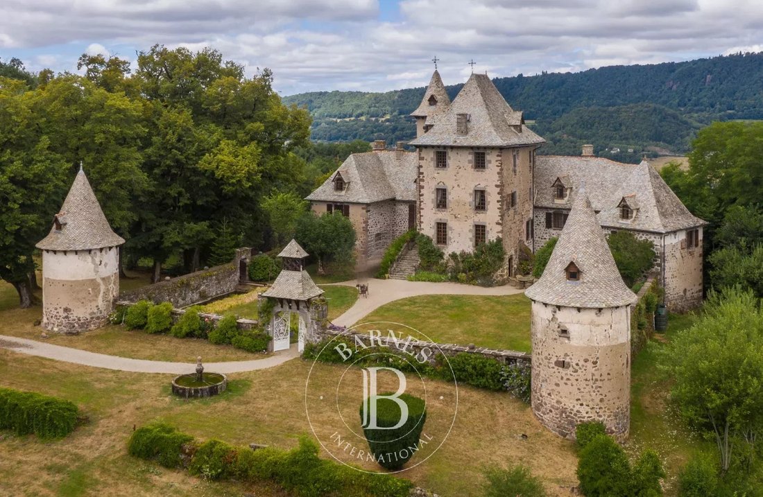 Castle in Sainte Eugene, Aurillac, France 3 - 15825289