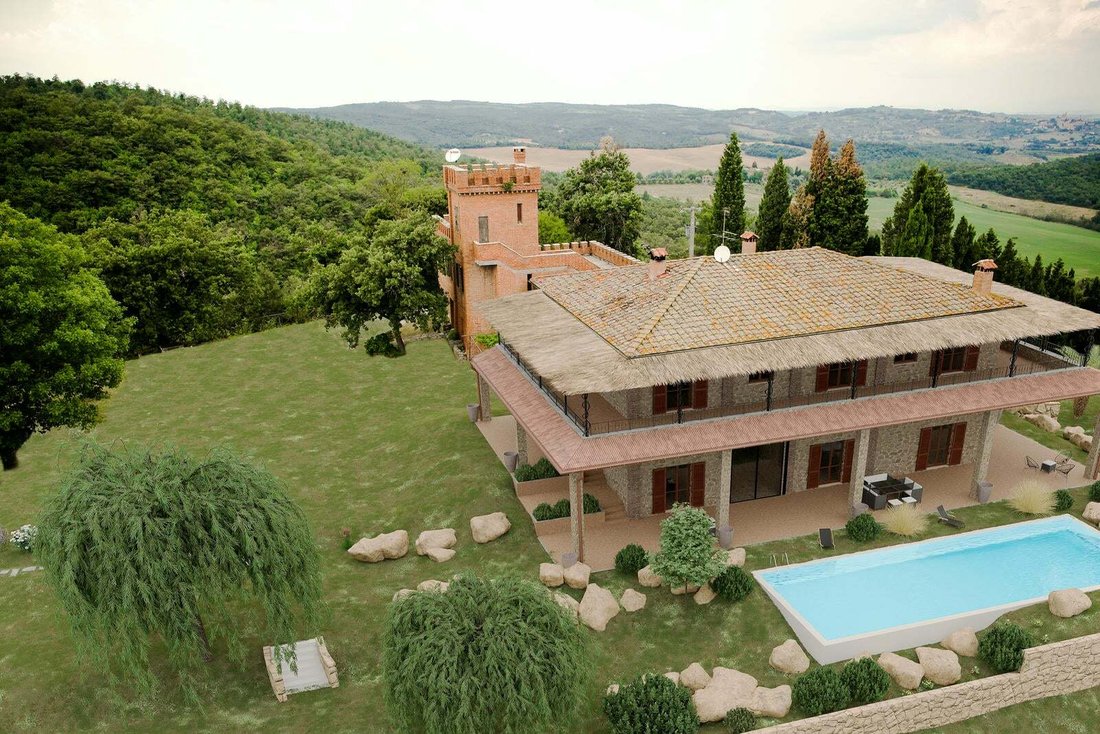 Estate in Trequanda, Tuscany, Italy 2 - 15976122