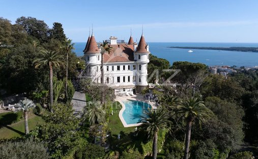 Castillo en Cannes, Provenza-Alpes-Costa Azul, Francia 1