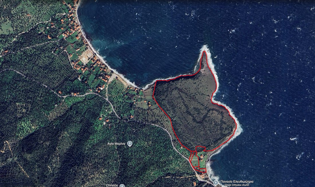 Land in Mytilene, Aegean, Greece 2 - 15986172