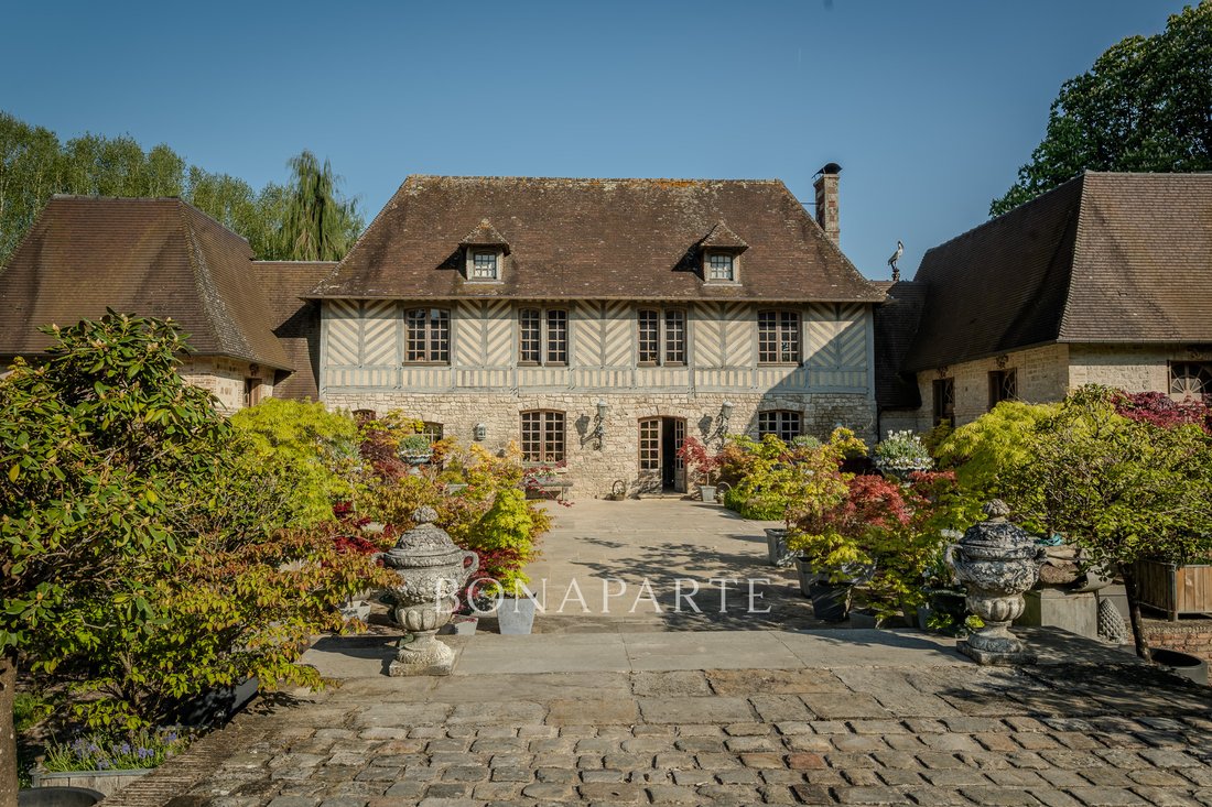 Whispers of Normandy: A Secluded 10-Hectare Manor Near Deauville’s Golden Shores