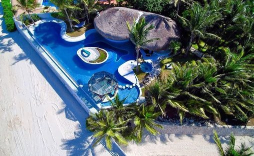 Villa en Bahia Petempich Beach, Quintana Roo, Mexique 1