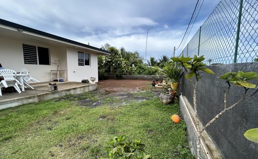 Haus in Paea, Inseln über dem Winde, Französisch-Polynesien 1