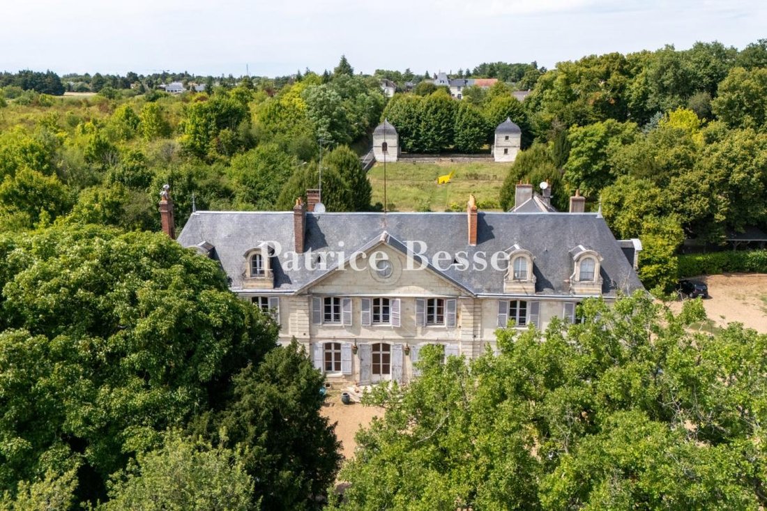Whispers of the Loire: A 1720 Tuffeau Château’s Timeless Embrace