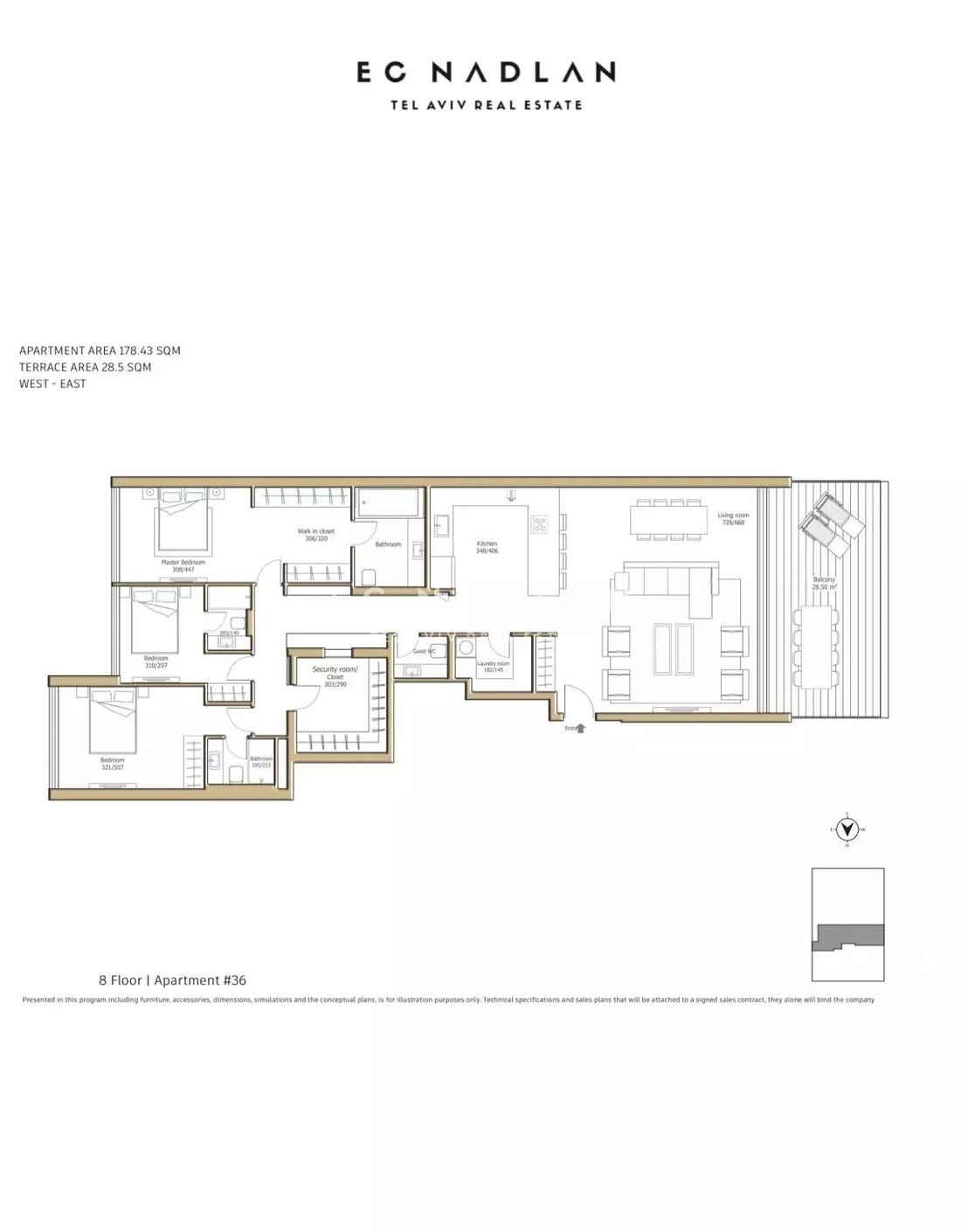 Apartment in Tel Aviv-Yafo, Tel Aviv District, Israel 5 - 15992371