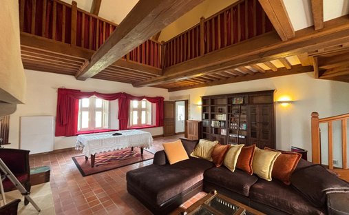 20 Minutes From The Sea : 19th C. Neogothic Style Chateau In Normandy