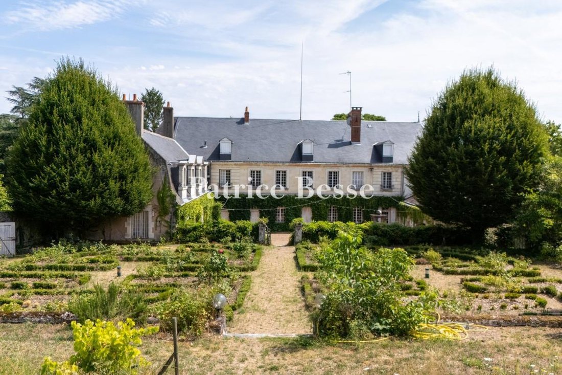 Whispers of the Loire: A 1720 Tuffeau Château’s Timeless Embrace