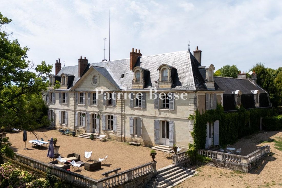 Whispers of the Loire: A 1720 Tuffeau Château’s Timeless Embrace