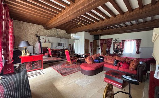 20 Minutes From The Sea : 19th C. Neogothic Style Chateau In Normandy