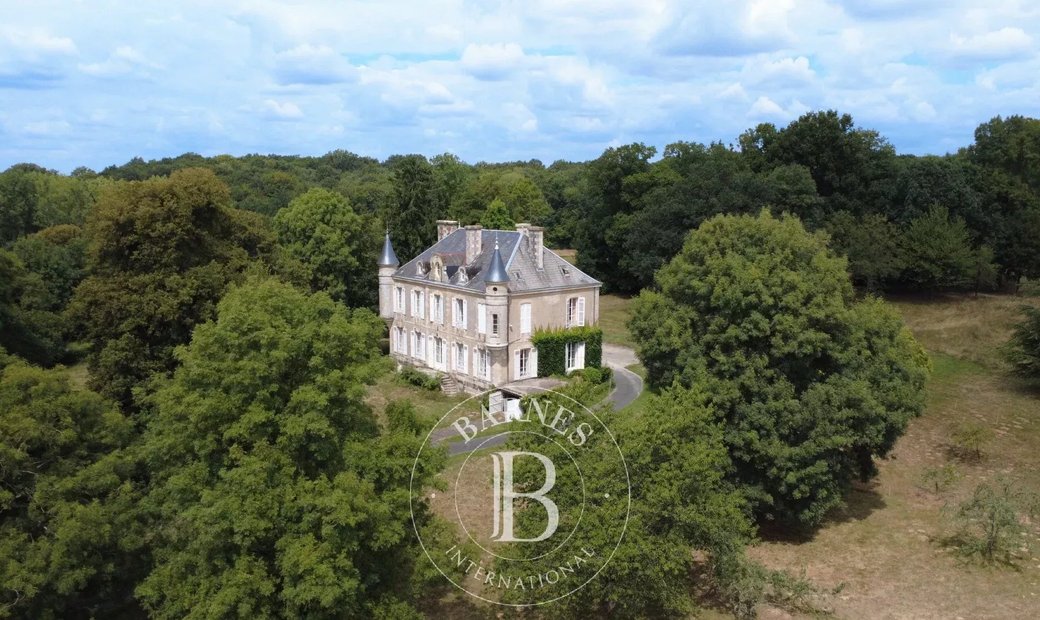 Deux Sèvres (79) 19th Century Chateau Property Of 6 Hectares