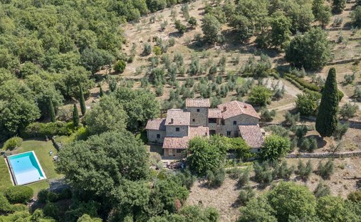 Haus in Pieve a Presciano, Toskana, Italien 1