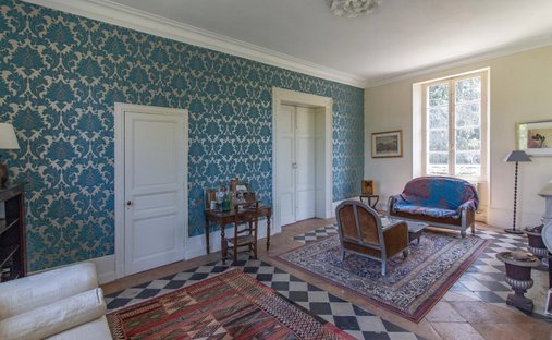 5 Min From Sainte Foy La Grande: Historic Castle Of 600m², Its Vineyard Of 85ha, Gîtes, Stable And 3