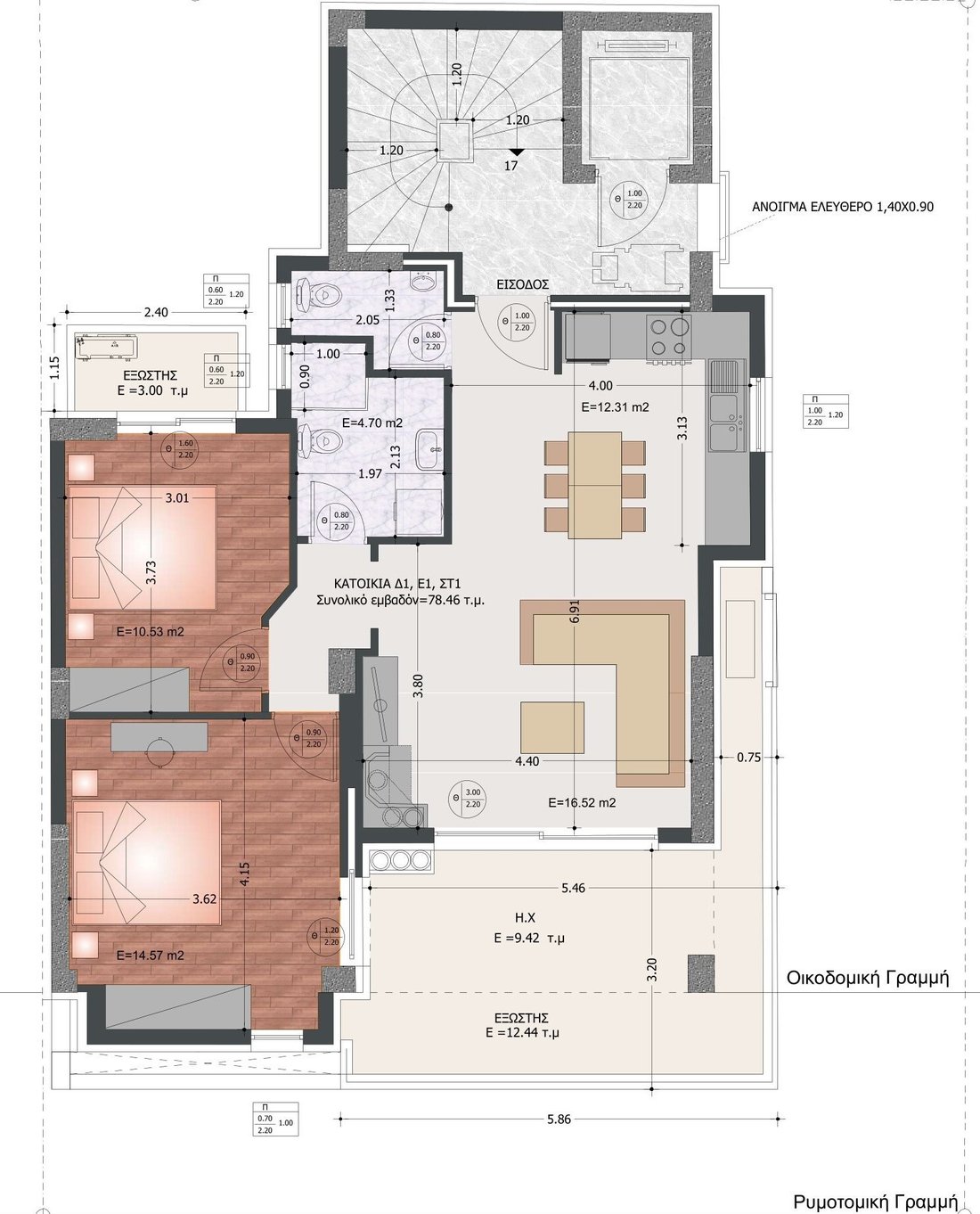 Apartment in South Athens, Attica, Greece 1 - 16005474
