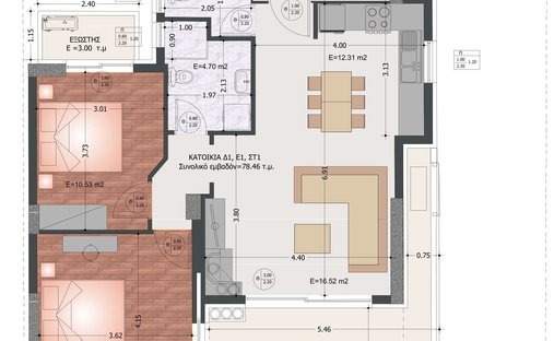 Apartment in South Athens, Attica, Greece 1
