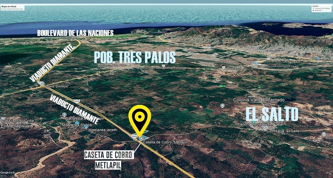 Terreno a El Salto, Guerrero, Messico 4 - 16010149