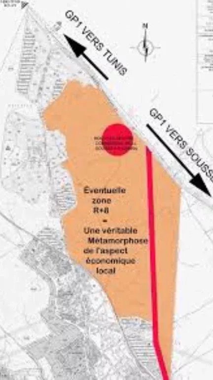 Land in Kalaa Kebira, Sousse, Tunisia 5 - 12145034