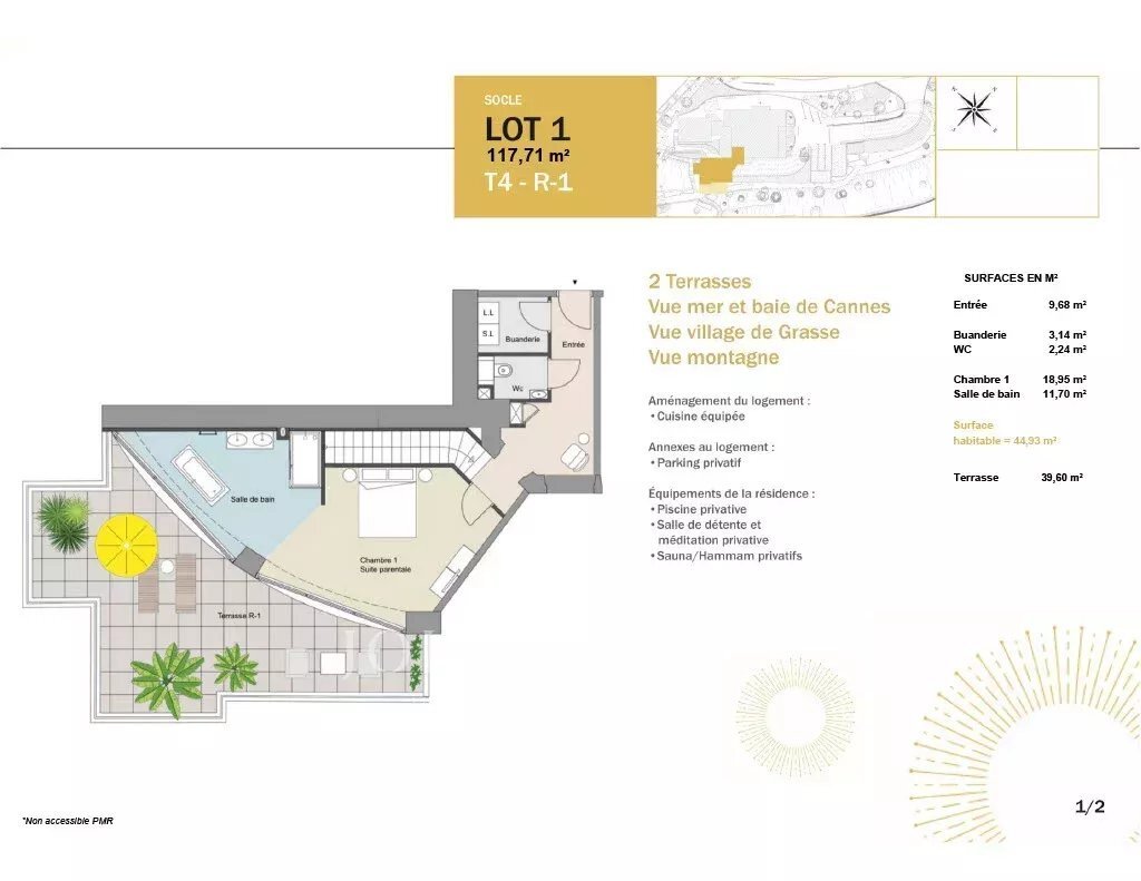 Apartment in Grasse, Provence-Alpes-Côte d'Azur, France 3 - 16002595