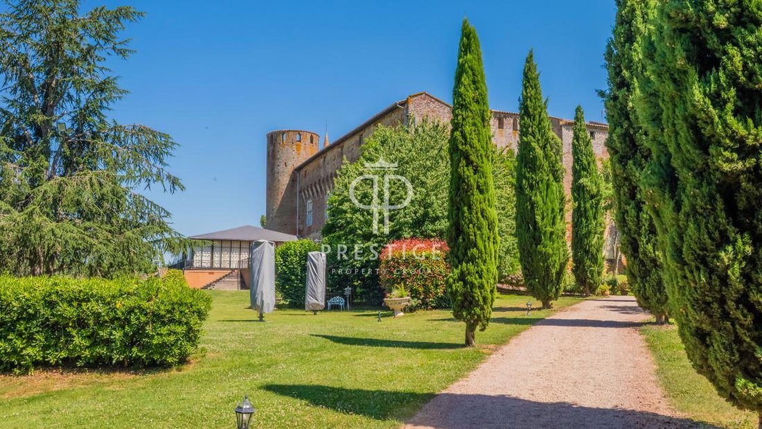 Unique 13 Bedroom Chateau For Sale With Countryside View In Toulouse, Occitanie, France