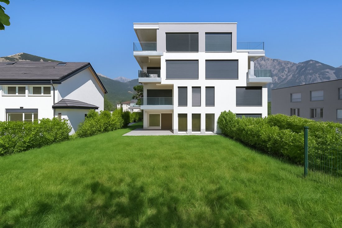 New 2.5 Room Apartment With Large Garden And Terraces