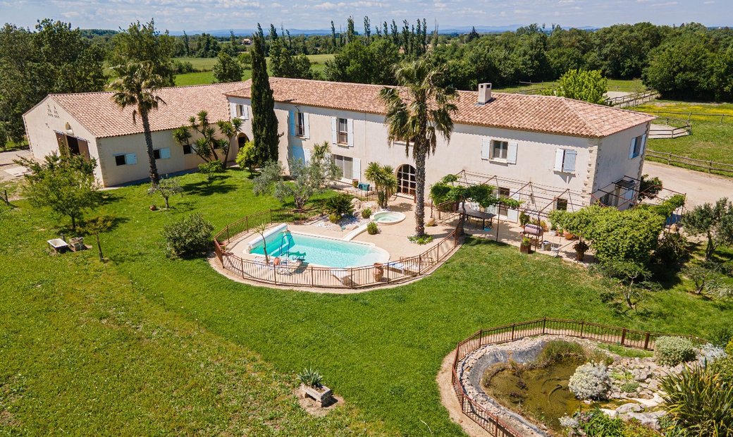 Equestrian Property Between Nîmes And Montpellier, At The Gates Of The Coast.