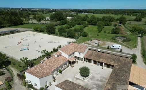 Castle in Mauguio, Occitania, France 1
