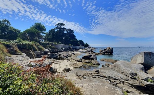 Castle in Concarneau, Brittany, France 1