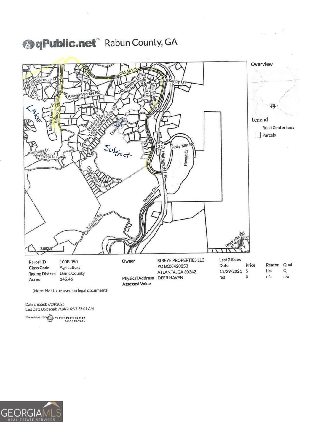 Land in Lakemont, Georgia, United States 5 - 16018925