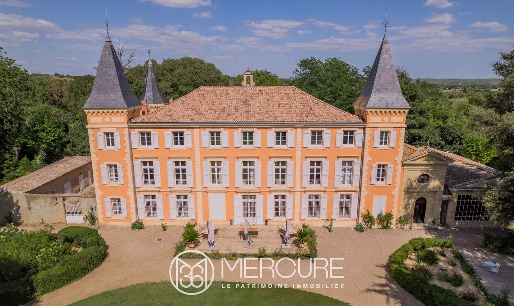 Pezenas Unique Property Origin XVII Park Of More Than 4 Ha